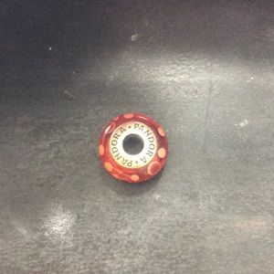 Red Pandora Charm